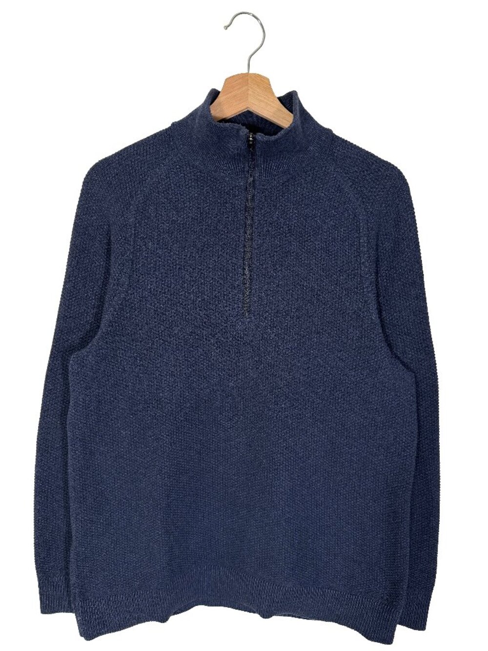 M3DOGS - Navy Blue Lululemon Ease the Day Textured Quarter Zip men's size Small